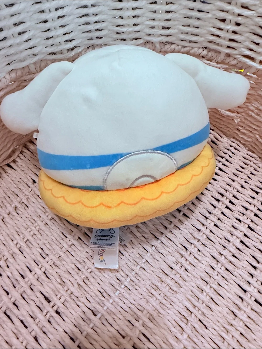 Sanrio Cinnamoroll Squishmallows Mini Plush Floatie Pool Ring Soft Stuffed Plush